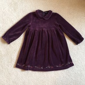 EUC Ralph Lauren velvet dress